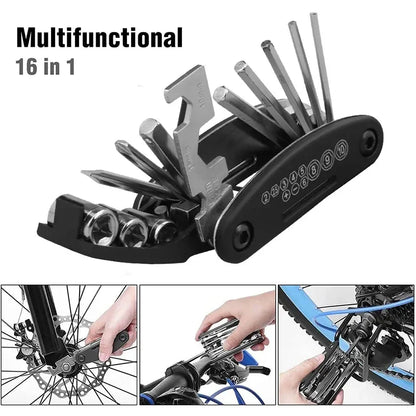 Home Tools Bicycle Repair Multi Tool Kit with Screwdriver, Tire Levers & Wrenches