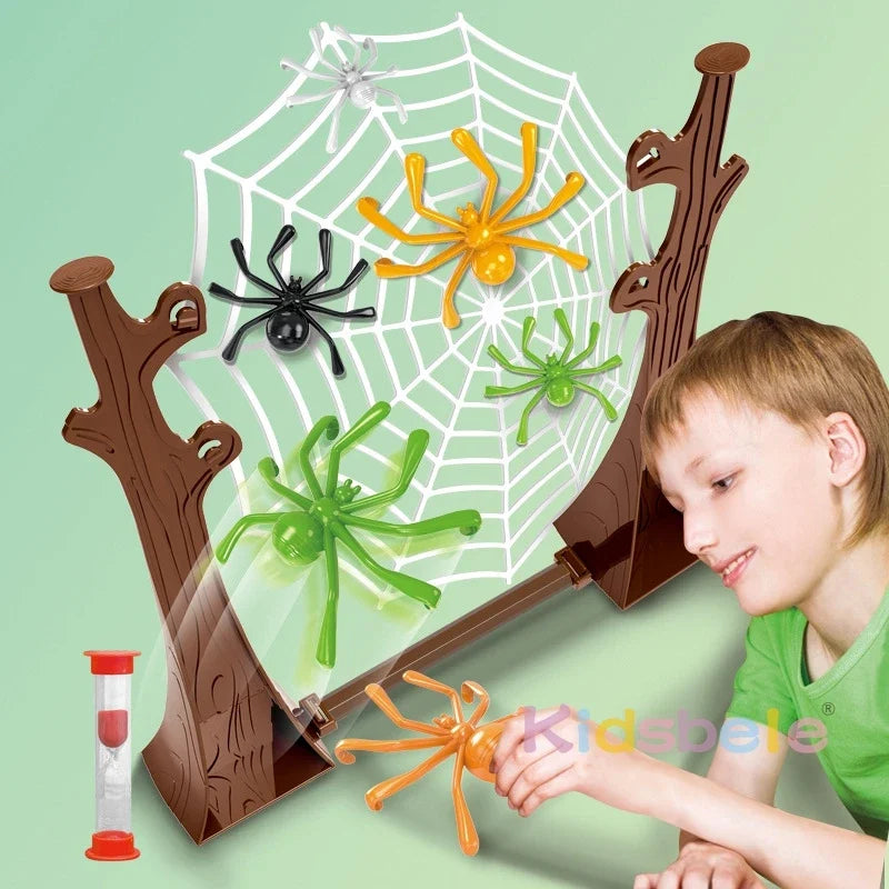 Jumping Spider Fun Board Game Set - Family Entertainment for Kids & Adults, Perfect Birthday Gift & Party Game