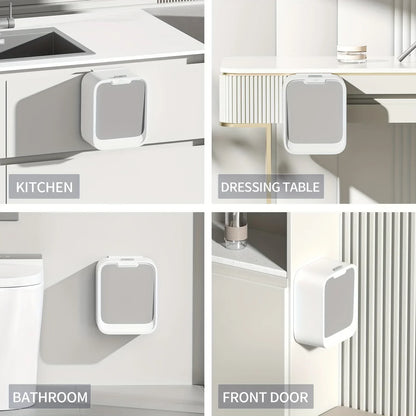 Motion Sensor Trash Can Hanging Bin For Cabinet Door