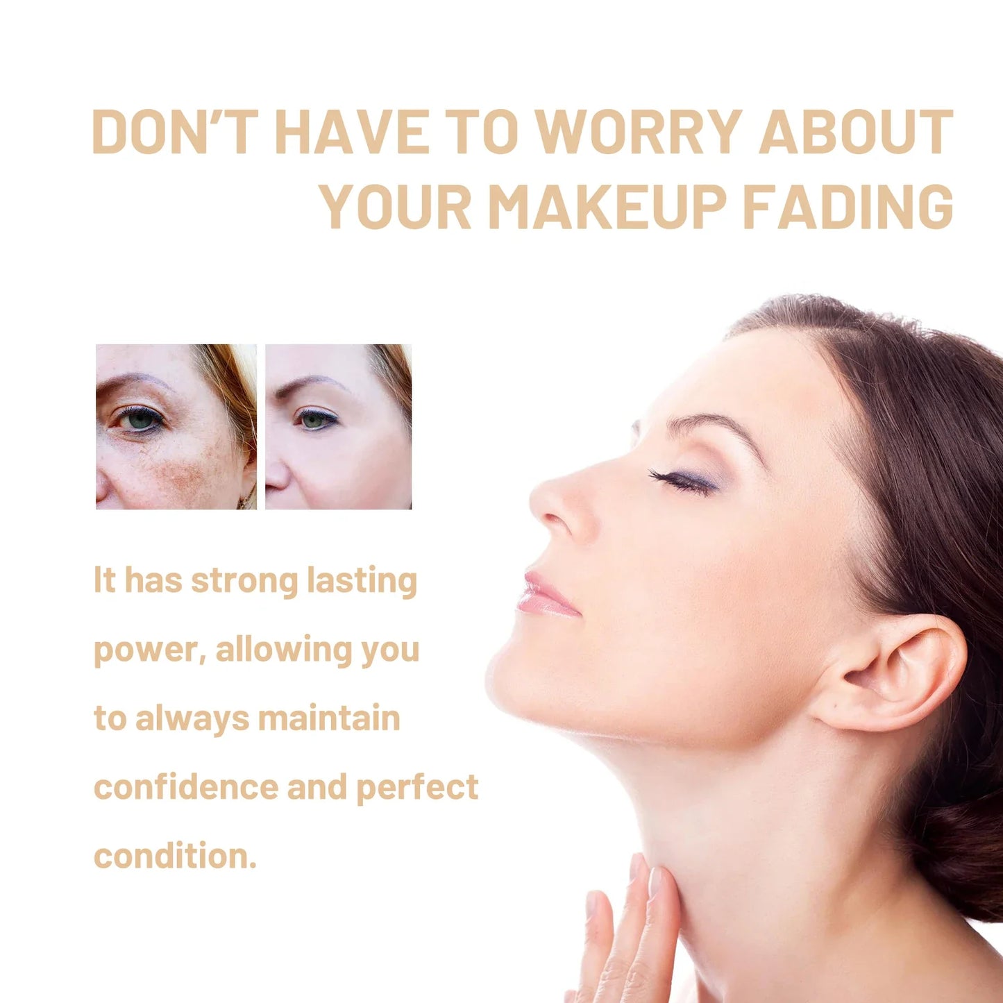 Color-Changing Foundation SPF15 – Hydrating, Waterproof, Long-Lasting Liquid Coverage 2026