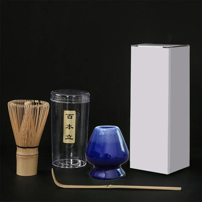 Matcha Bamboo Tea Set 3Pc Japanese Tea Tools Eco Friendly