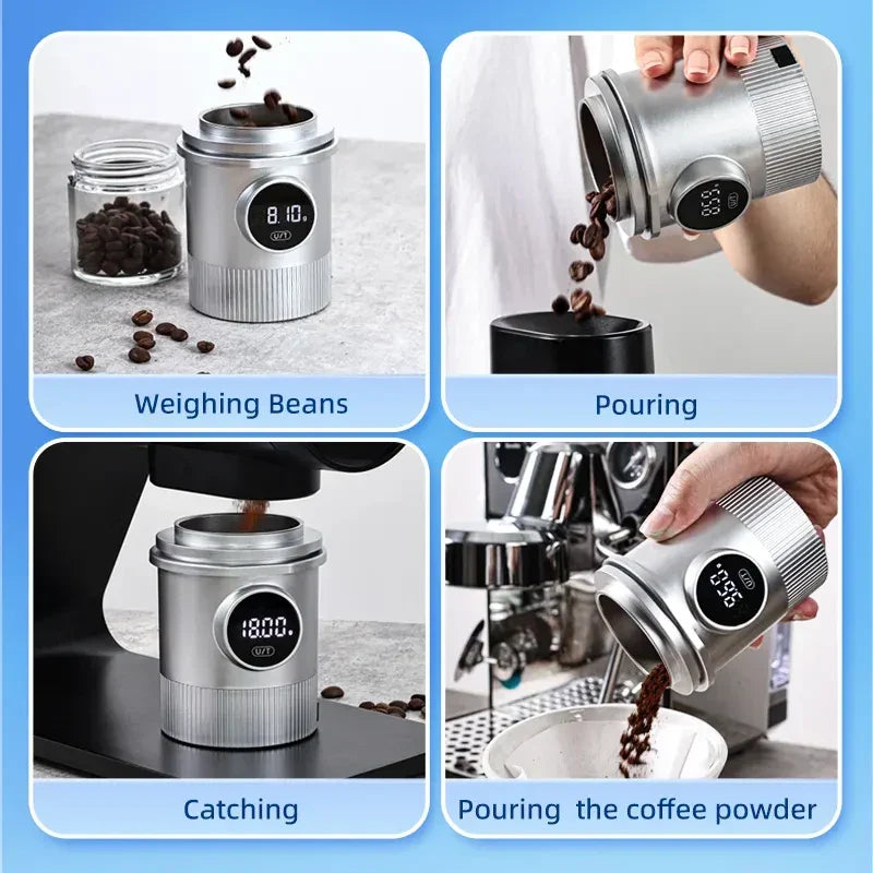 Coffee Scale Digital Cup-Style Dosing Scale Barista Tools Fall 2025 With 0.1g Precision For Consistent Brews