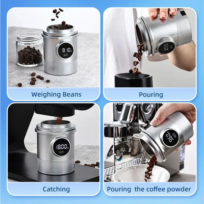 Coffee Scale Digital Cup-Style Dosing Scale Barista Tools Fall 2025 With 0.1g Precision For Consistent Brews