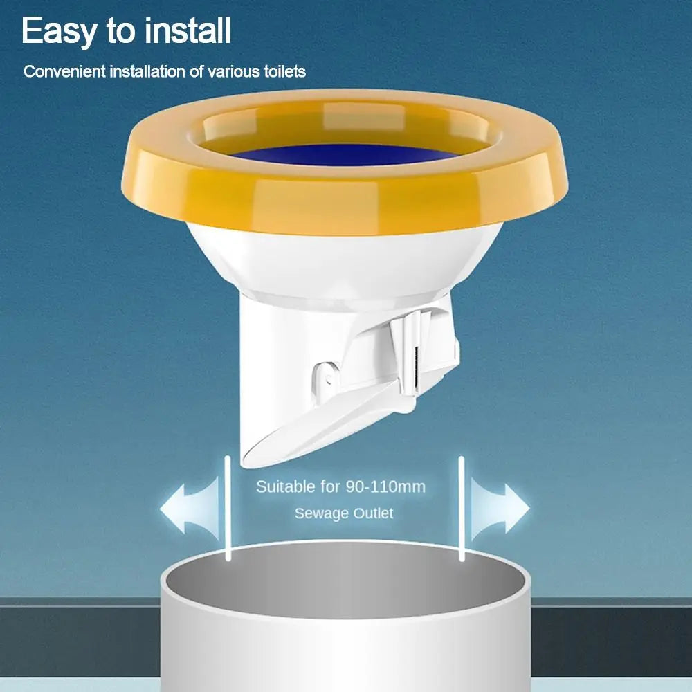 Toilet Flange Ring Universal Anti Leak Seal Floor Mounted Drain Seal for Bathroom Fall 2026 Upgrade