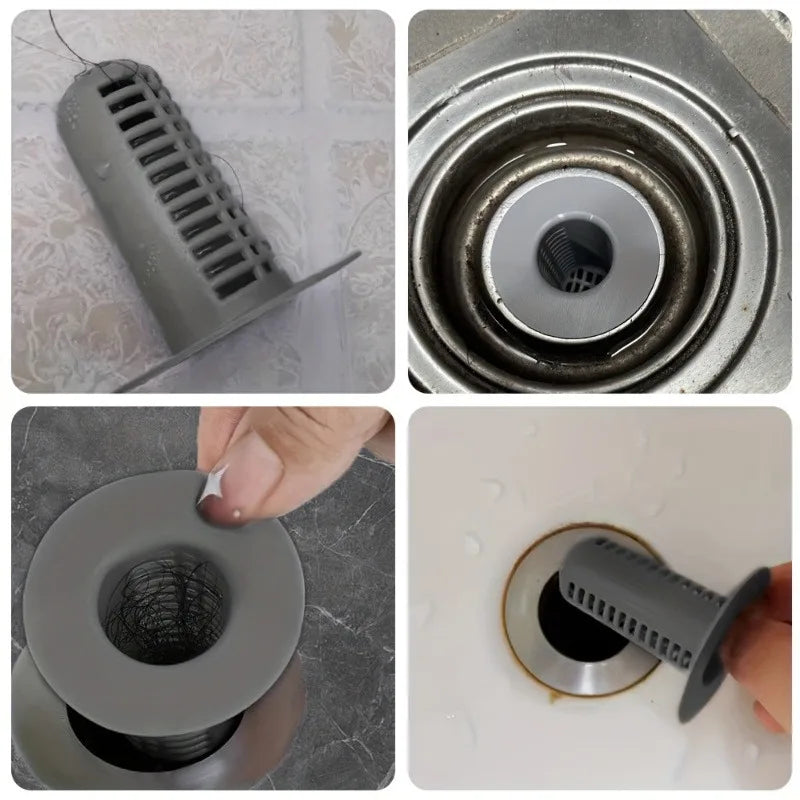 Sink Drain Filter Hair Catcher Anti Clog Bathroom Accessory Easy Clean 2026 Home Essentials