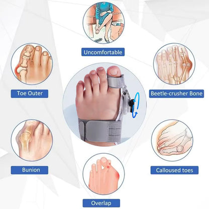Footara Pro™ – Adjustable Bunion Pain Relief & Toe Alignment Brace
