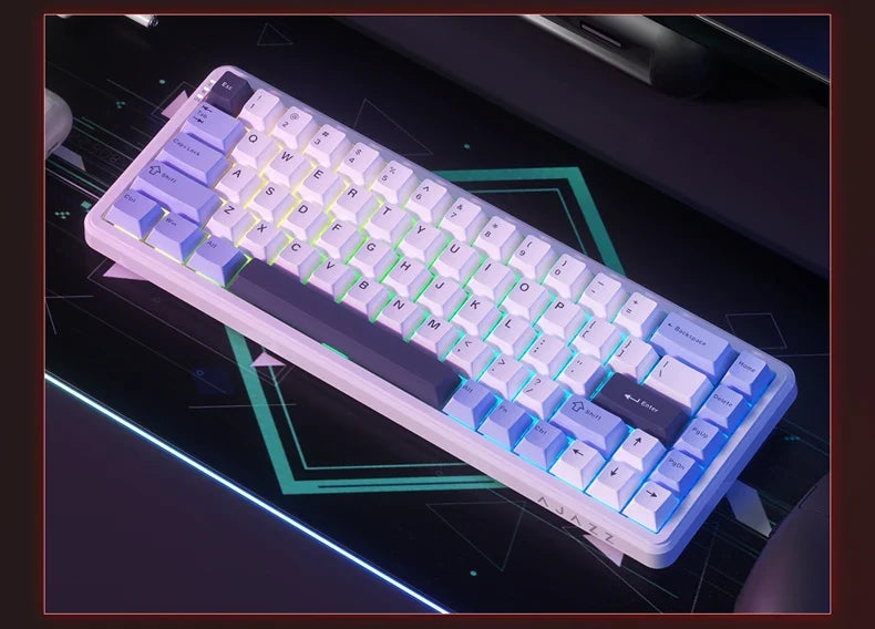 Mechanical Keyboard Sixty Mini Wireless ARGB Magnetic Hall
