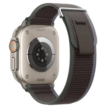 Nylon Trail Loop Apple Watch Band - Breathable Sport Strap for Ultra 3 2, Series 11 10 9 8 7 41-49mm