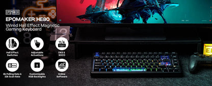 Mechanical Keyboard 75 Percent Hot Swap Gasket Mount Wired
