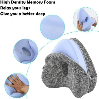 Memory Foam Leg Pillow Orthopedic Thigh Support Cushion Sciatica Back Pain Relief Fall 2025