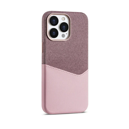 Card Holder MagSafe Leather Phone Case for iPhone 16 15Pro Max Wireless Charging Cover