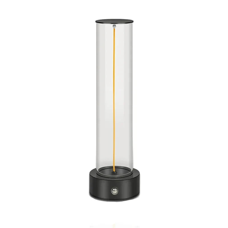 Cordless LED Table Lamp - Rechargeable Magnetic Design, Touch Sensor, Dimmable for Bedroom