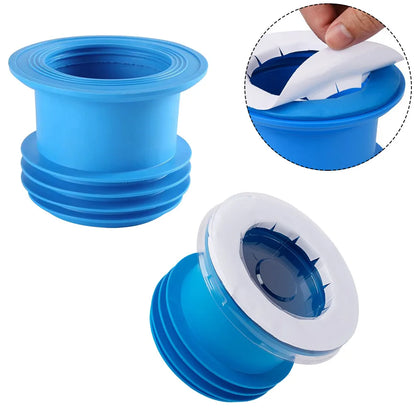 Toilet Wax Ring Seal Flange Gasket Replacement For Drain Pipe Floor Outlet Leak Proof Repair 2026 Fall Renovation
