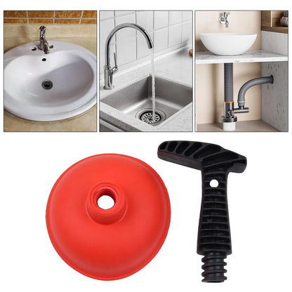 Drain Plunger Heavy Duty Unblocker Sink Suction Cup For Kitchen And Bathroom Sinks Fall 2026 Home Repair Must Have