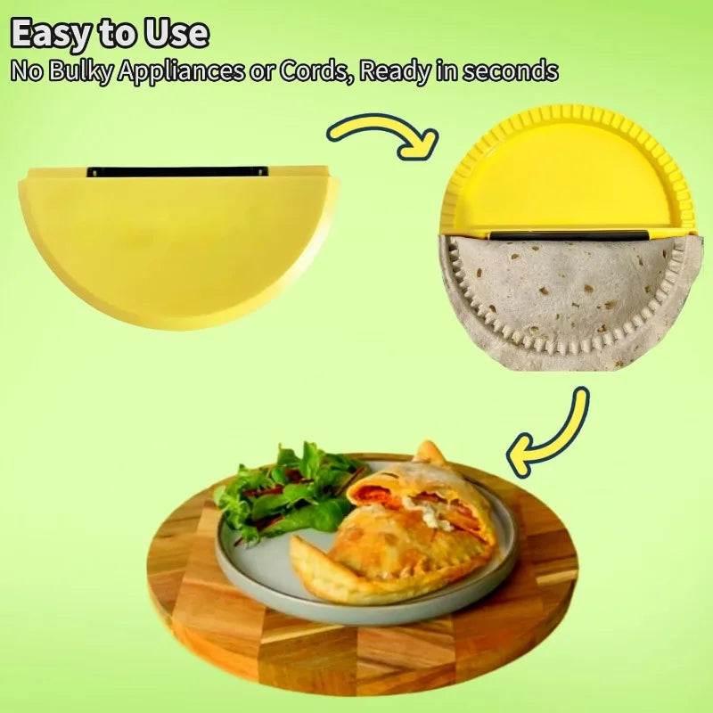 Dumpling Press Manual Dough Mold Empanada Maker Home Baking 2025 Labor Saving Easy To Use Tool