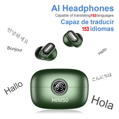 Wireless Earbuds AI Translator True Wireless In Ear Headphones Back to School 2026 Gift