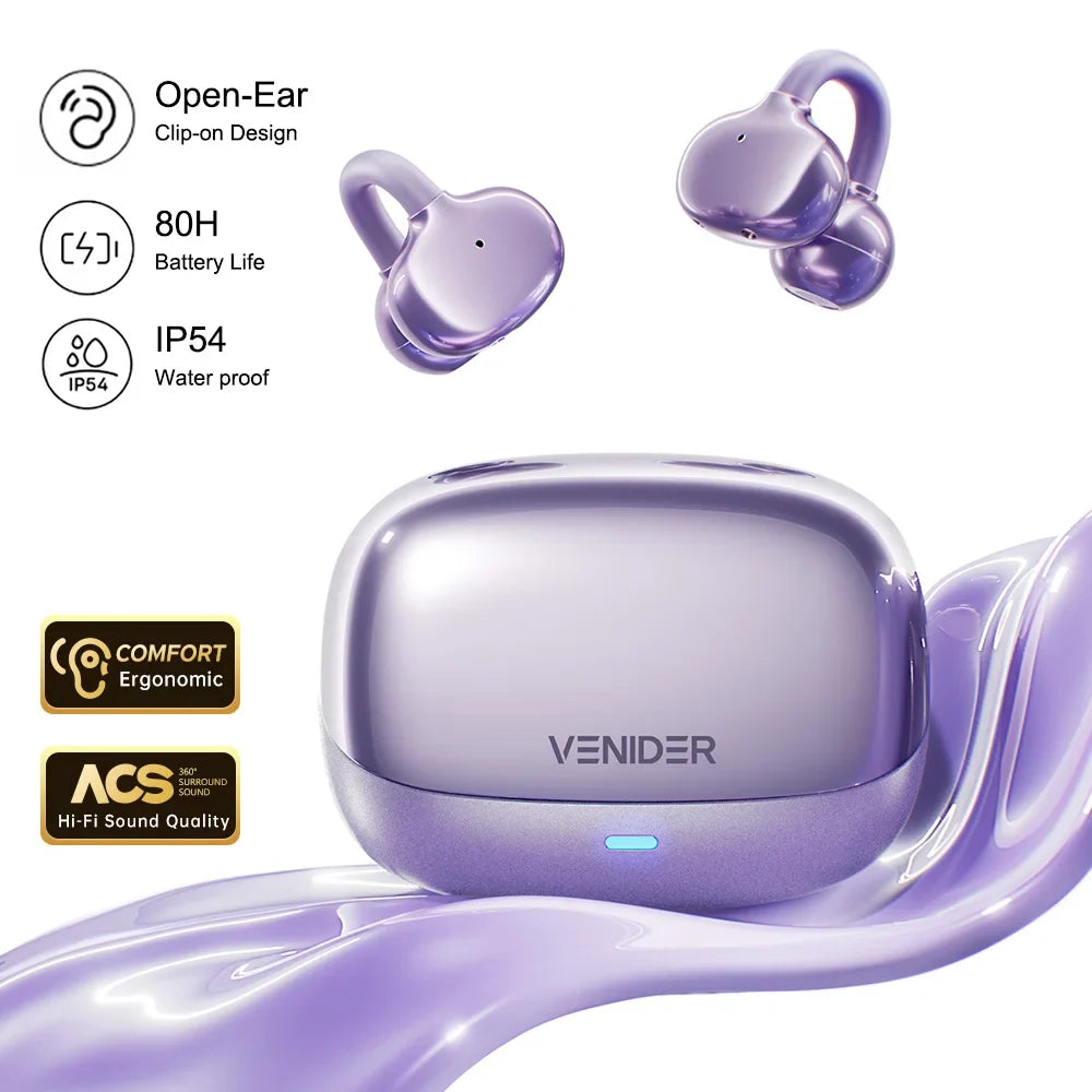Bone Conduction Open Ear Bluetooth Earbuds Sports Gym