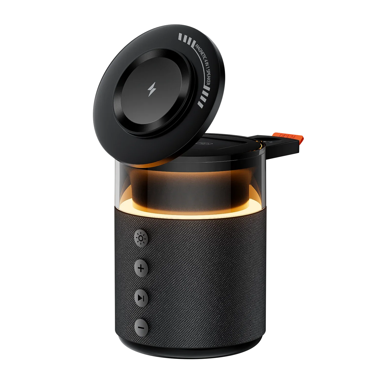 Wireless Charging Station 5 In 1 Magnetic Dock With Bluetooth Speaker Night Light Back To School 2026 Gift