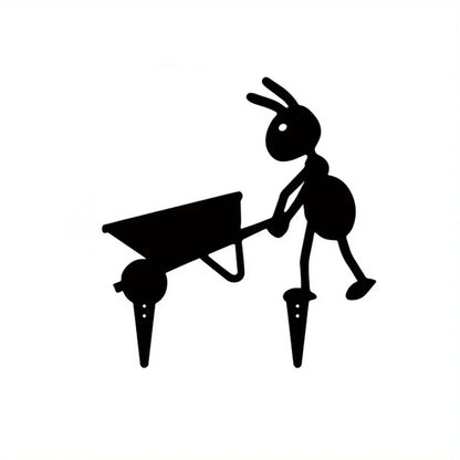 Ant Garden Decor Metal Yard Ants Garden Stakes Backyard Lawn Art TikTok Viral Summer 2026 Gift
