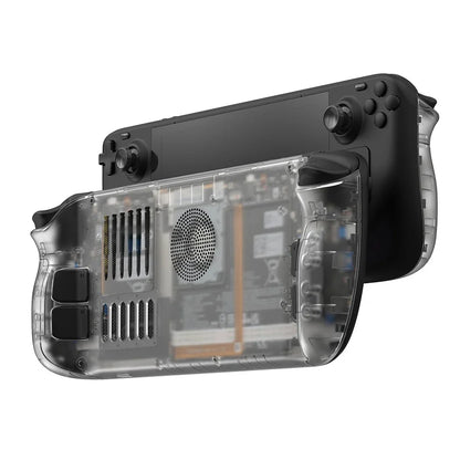 Steam Deck Clear Cooling Back Cover With Stand Bracket