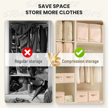 Large Capacity Compression Storage Bag - Home Organizers for Clothes & Quilts, Moisture-Proof