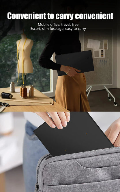 Portable 14 Inch Monitor 178 Degree View Built In Speaker