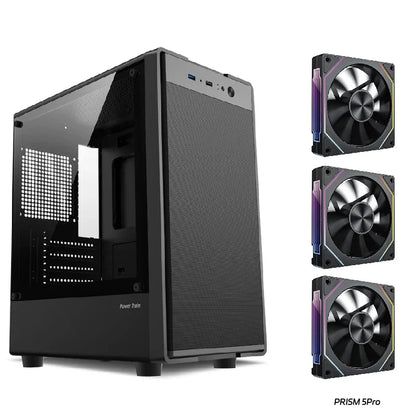 Mini ITX mATX 23L PC Case SFX ATX Support Compact Chassis