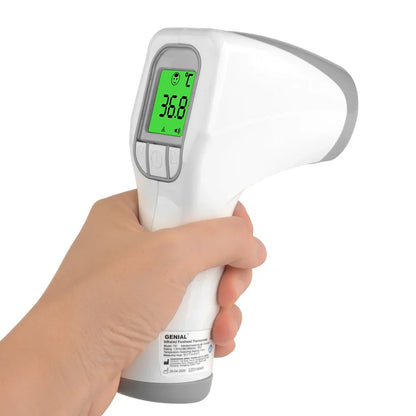 Infrared Forehead Thermometer 2-in-1 with Fever Alarm and LCD Display, Accurate Readings for Family, Back to School 2026