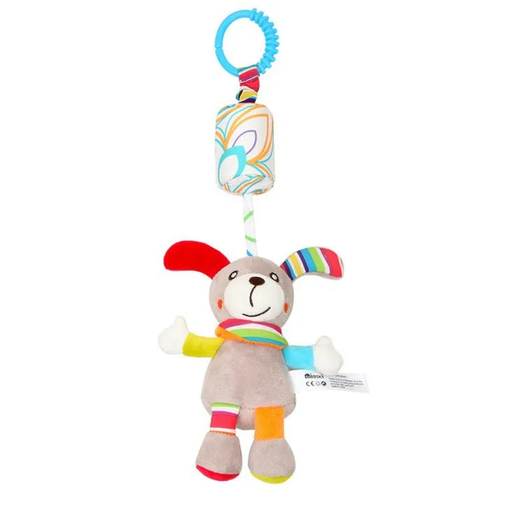 Baby Rattle Hanging Plush Toy Newborn Sensory Toys Gift