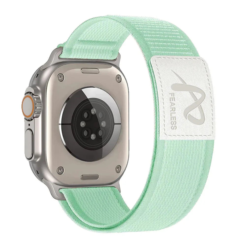 Nylon Trail Loop Apple Watch Band - Breathable Sport Strap for Ultra 3 2, Series 11 10 9 8 7 41-49mm
