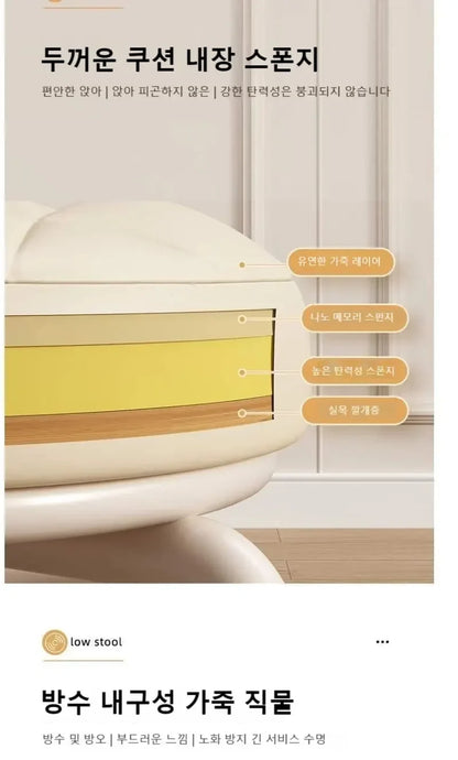 Rolling Child Stool Multi Functional Shoe Changing Seat