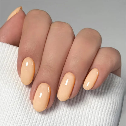 Press On Nails Short Square White Minimalist False Nail Tips Set Spring 2026 Reusable