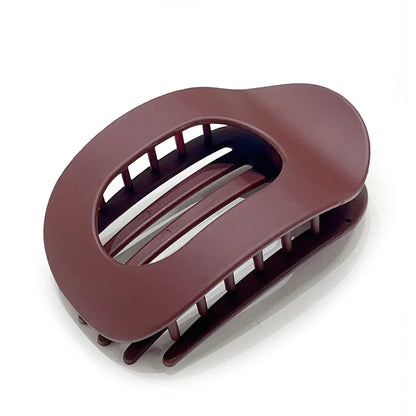 Hair Claw Clip Oval Design Leopard Print Acrylic Barrettes Spring 2026 Trend Gift