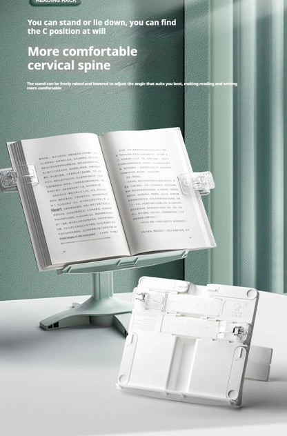Reading Book Stand Adjustable Rotating Tablet Holder