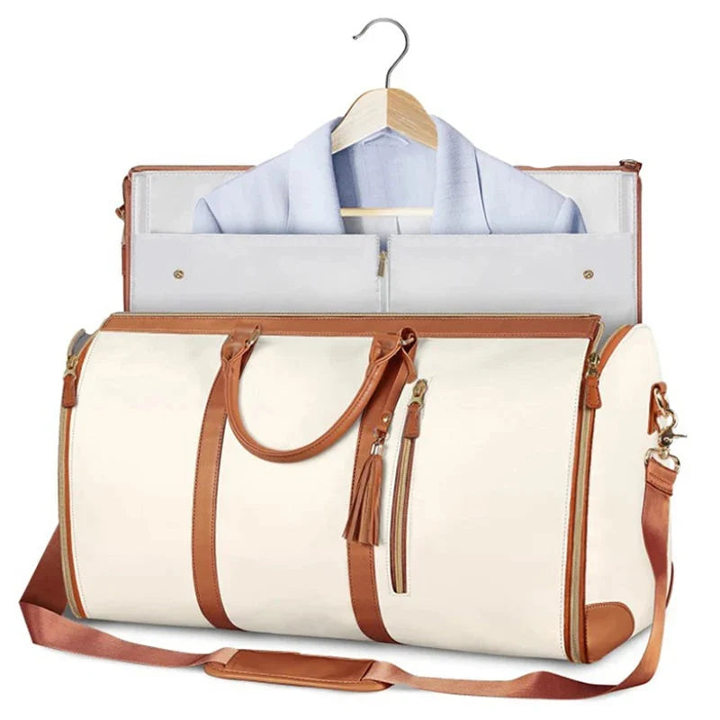 Folding Suit Storage Bag for Women - Large Capacity Waterproof Travel Organizer