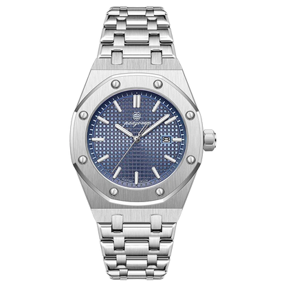Quartz Stainless Steel Business Watch Waterproof Date