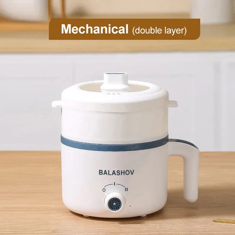 Electric Rice Cooker Smart Multi Cooker Home Kitchen Appliance Fall 2025 Nonstick Inner Pot Timer Easy Cleanup