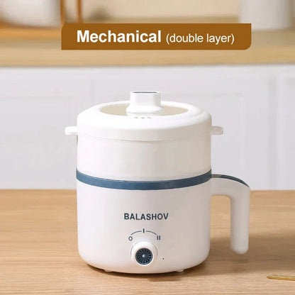 Electric Rice Cooker Smart Multi Cooker Home Kitchen Appliance Fall 2025 Nonstick Inner Pot Timer Easy Cleanup