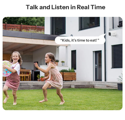 Outdoor Security Camera 2K HD AI Human Detection IP65 Weatherproof 180 Degree Pan Fall 2026 Works With Alexa Google Home