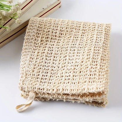 Exfoliating Towel Cotton Linen Bath Scrub Cloth Home Spa 2026 Gift Idea