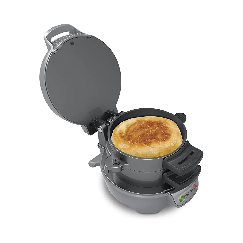 Sandwich Maker Multi Function Breakfast Machine With Interchangeable Plates Back To School 2025 Space Saving Single Serve