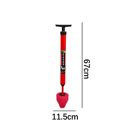 Toilet Plunger High Pressure Silicone One Shot Unblocker Fall 2026 Home Repair Essential