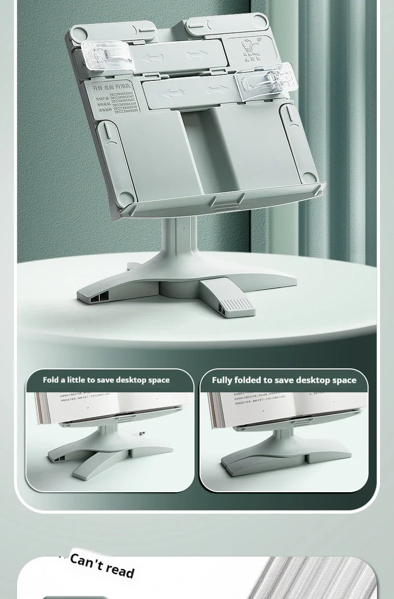Reading Book Stand Adjustable Rotating Tablet Holder