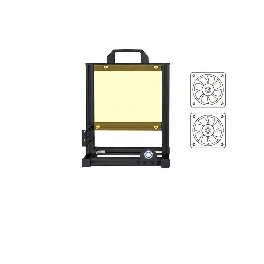 Open Frame Aluminum PC Case Rack EATX Water Cooling