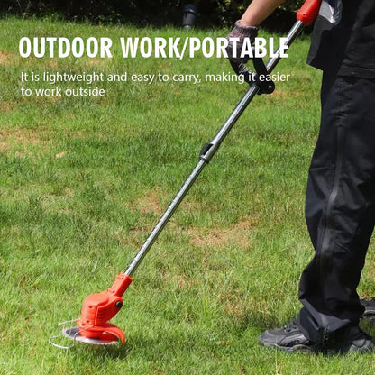Cordless Grass Trimmer Brushless Motor Handheld Telescopic Garden Tool Spring 2025 Lightweight Edging