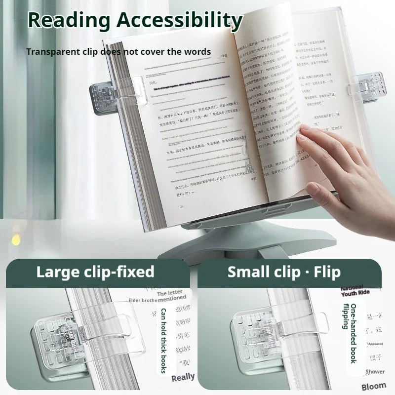 Reading Book Stand Adjustable Rotating Tablet Holder