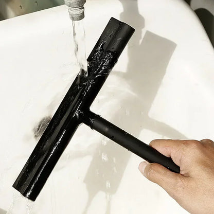 Shower Squeegee Wall Hanger Rubber Blade Bathroom Cleaner