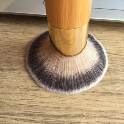 Airbrush Foundation Brush Bamboo Handle Makeup Brush Fall 2026 TikTok Viral Smooth Finish For Powder Bronzer Blush