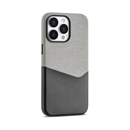 Card Holder MagSafe Leather Phone Case for iPhone 16 15Pro Max Wireless Charging Cover