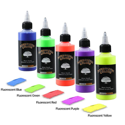 Airbrush Acrylic Paint Set - 8-Color Water Based Paints for Nail Art, Wood and Fabric DIY Crafts Spring 2026